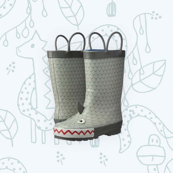 CARTER’S MARCO BOYS RUBBER RAINBOOTS - Picture 2 of 5